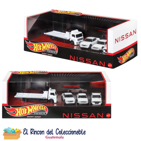 Hot wheels collector set nissan skyline 1:64 1/64 Guatemala autos a escala carros vehículos coleccionables coleccion