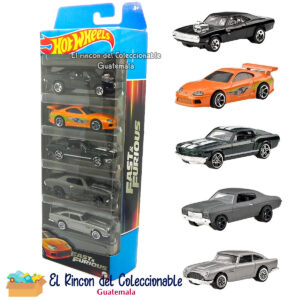 Hot Wheels escala 1:64 1/64 Guatemala autos a escala carros vehículos coleccionables colección Rapidos y furiosos fast & furious