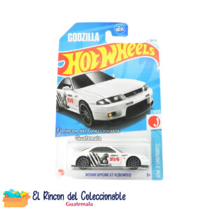 Hot Wheels escala 1:64 1/64 Guatemala autos a escala carros vehículos coleccionables colección skyline godzilla