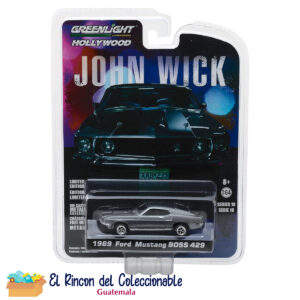 Greenlight hollywood escala 1:64 1/64 Guatemala autos a escala carros vehículos coleccionables colección john wick mustang