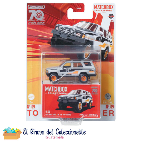 Matchbox escala 1:64 1/64 Guatemala autos a escala carros vehículos coleccionables colección toyota