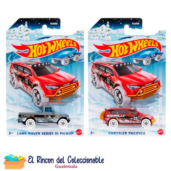 Hot Wheels escala 1:64 1/64 Guatemala autos a escala carros vehículos coleccionables colección navidad navideña