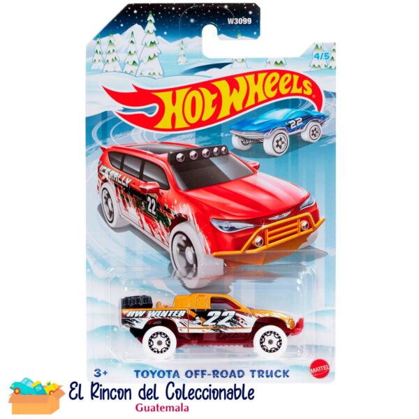 Hot Wheels escala 1:64 1/64 Guatemala autos a escala carros vehículos coleccionables colección navidad navideña