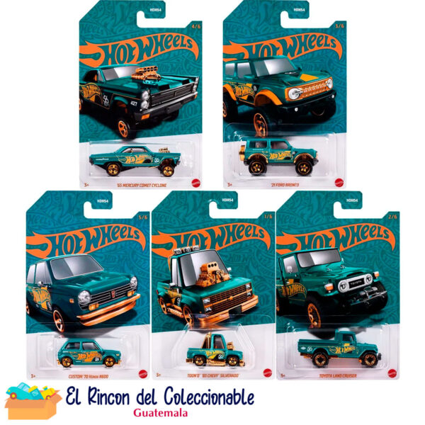 Hot Wheels escala 1:64 1/64 Guatemala autos a escala carros vehículos coleccionables colección pearl and Chrome 2024