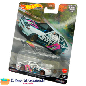 Hot Wheels Premium escala 1:64 1/64 Guatemala autos a escala carros vehículos coleccionables colección ae86 toyota trueno