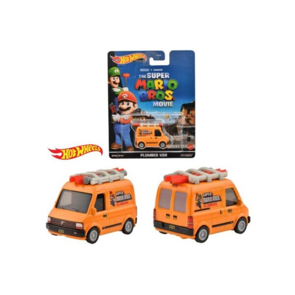 Hot Wheels Premium escala 1:64 1/64 Guatemala autos a escala carros vehículos coleccionables colección mario bros plumber van