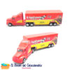 coleccionables colección matchbox trailer camion hooters matchbox convoy trailer