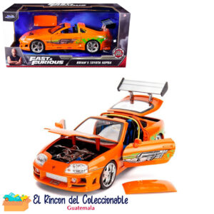 Jada Escala 1:24 1/24 Guatemala autos a escala carros vehículos coleccionables colección Rapidos y furiosos