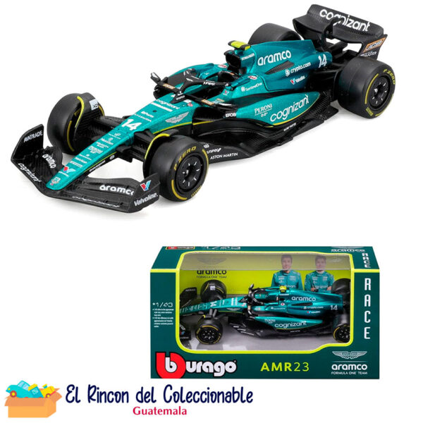 Bburago escala 1:64 1/64 Guatemala autos a escala carros vehículos coleccionables colección formula 1