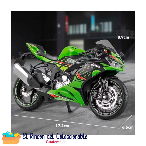 motocicleta moto guatemala diecast kawasaki 1:12 1/12 coleccionable coleccion