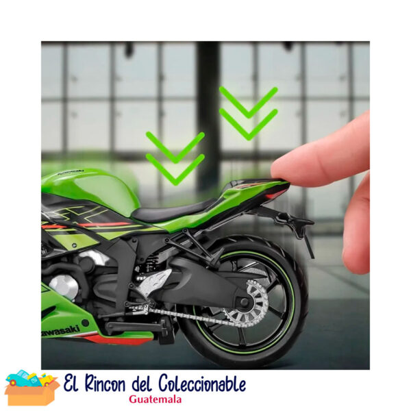 motocicleta moto guatemala diecast kawasaki 1:12 1/12 coleccionable coleccion