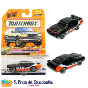 matchbox escala 1:64 1/64 Guatemala autos a escala carros vehículos coleccionables colección