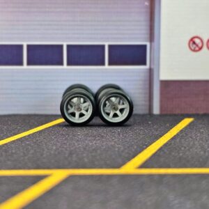 llantas gomitas gomas aros neumatico para carrito 1:64 guatemala