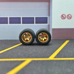 llantas gomitas gomas aros neumatico para carrito 1:64 guatemala