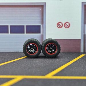 llantas gomitas gomas aros neumatico para carrito 1:64 guatemala