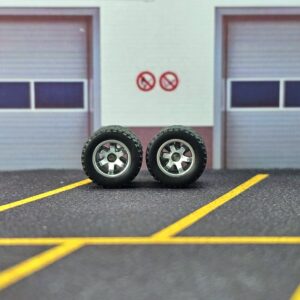 llantas gomitas gomas aros neumatico para carrito 1:64 guatemala