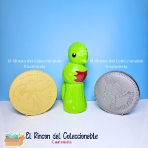alcancia alcancias guatemala simbolo patrio quetzal moneda Q.1 25ctvs