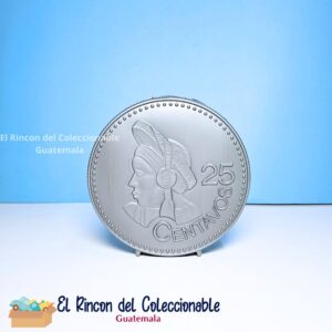 Alcancia De Guatemala Moneda de 25ctvs