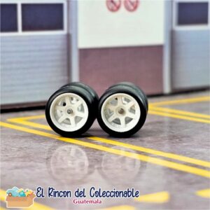 llanta neumatico rueda para colocar a carritos hot wheels 1/64